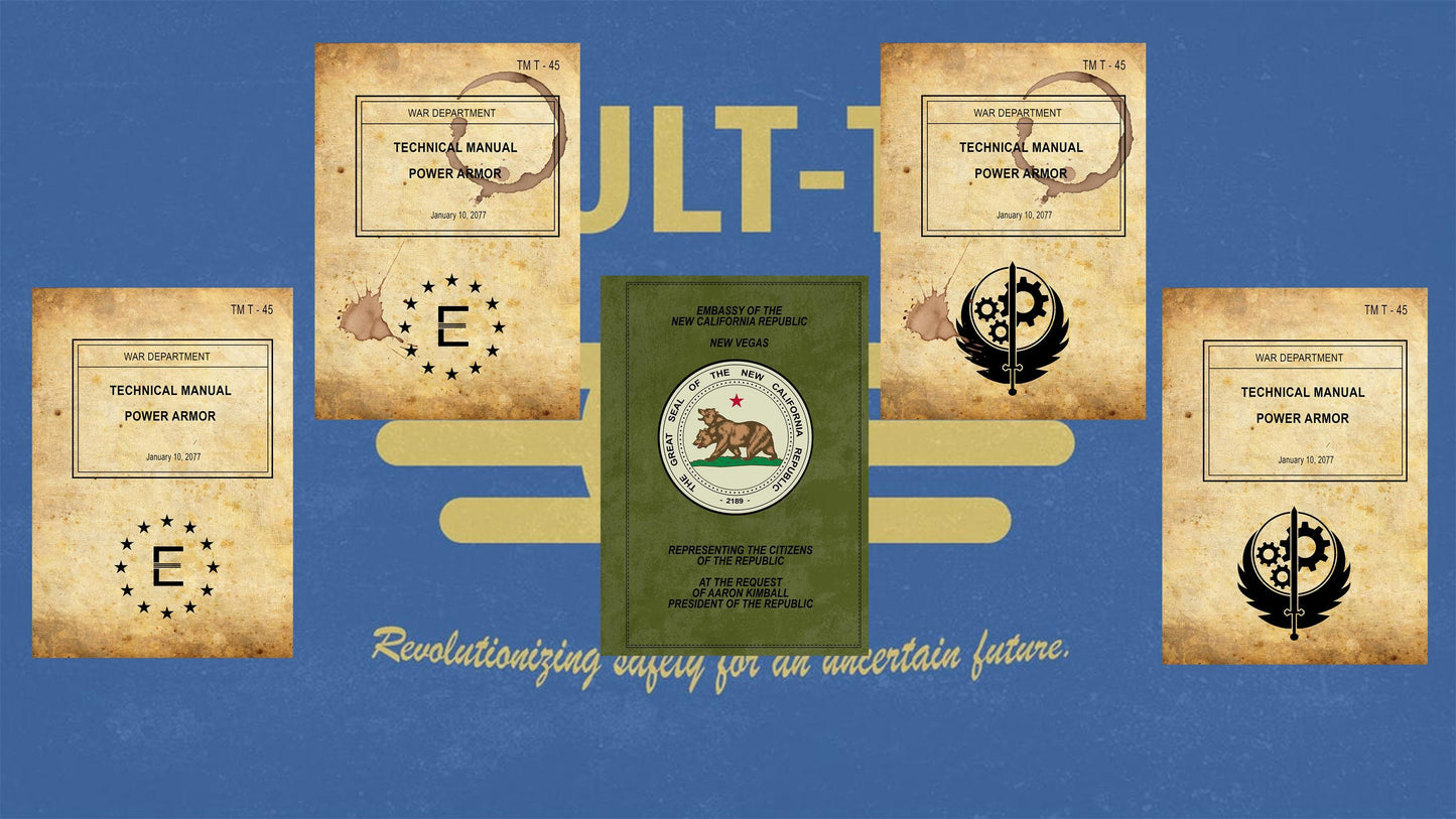 Fallout Spiral Bound Notebook