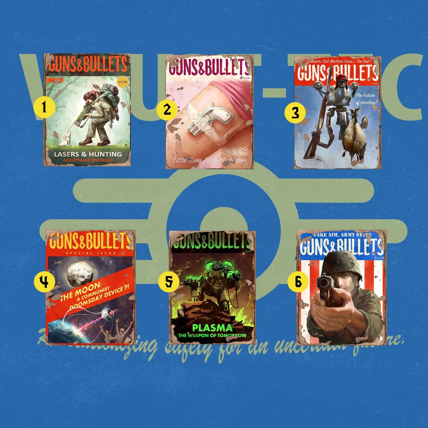 Fallout 4 Perk Magazine Notebook