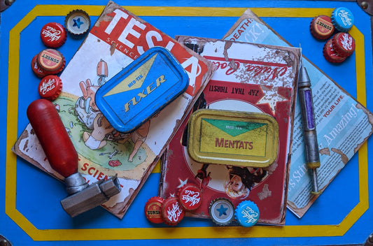 Fallout Fixer and Mentats tins