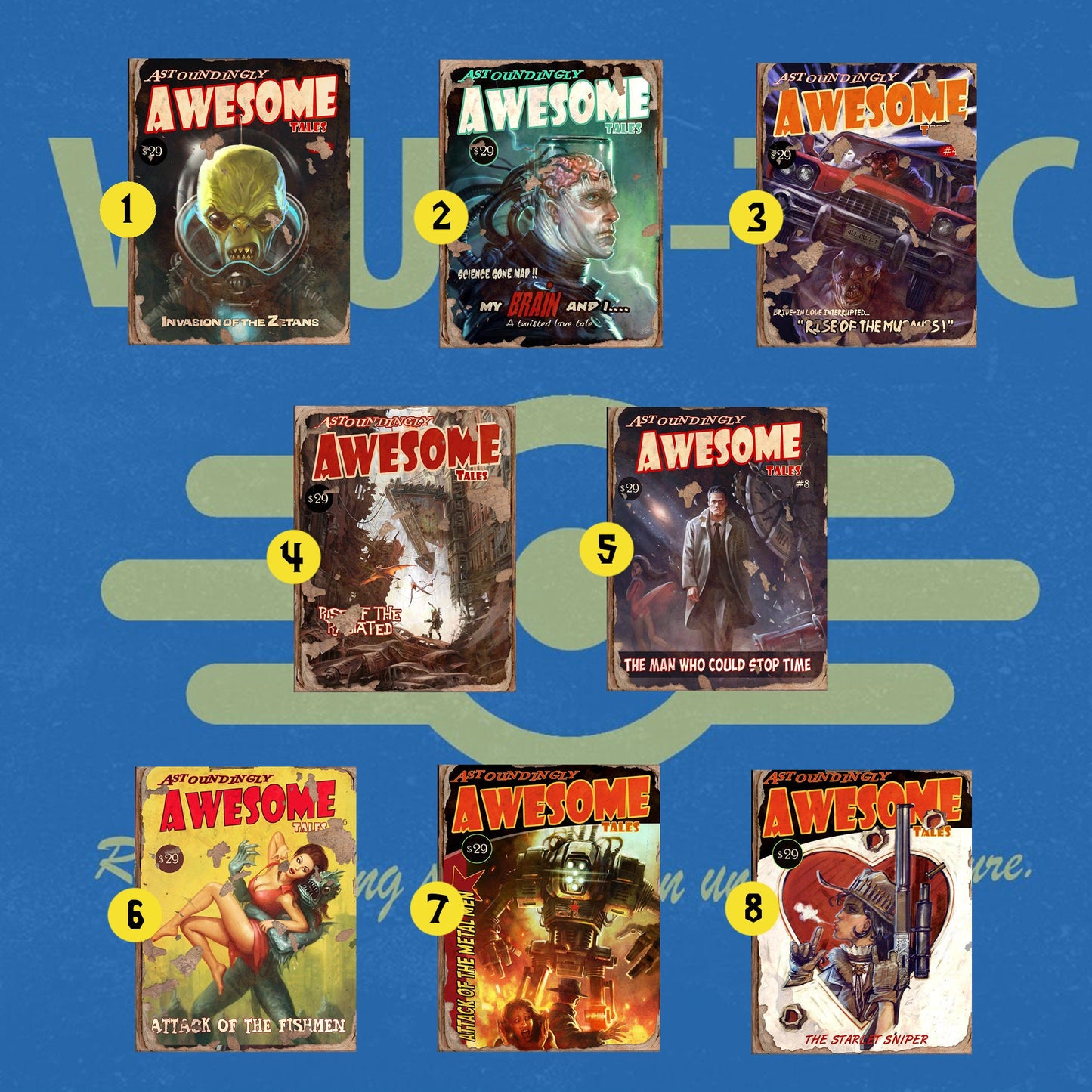 Fallout 4 Perk Magazine Notebook