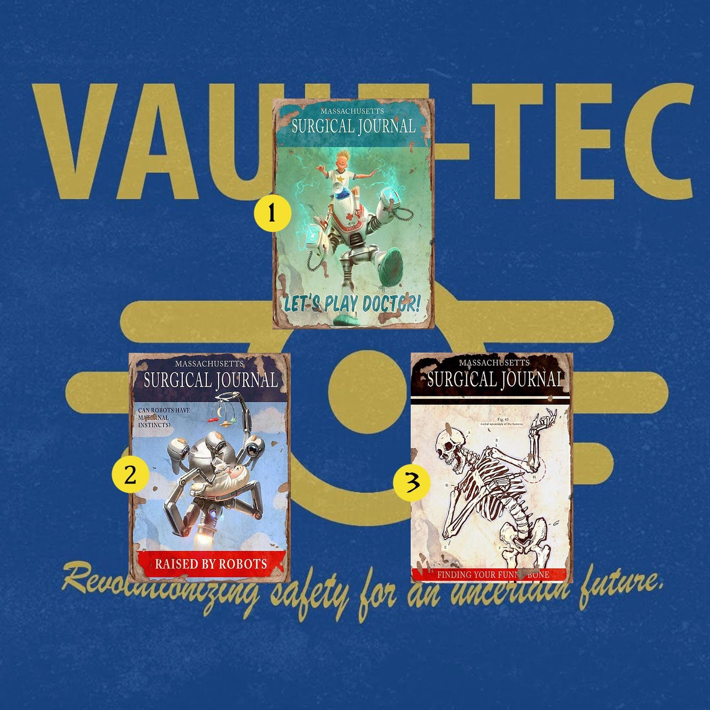 Fallout 4 Perk Magazine Notebook