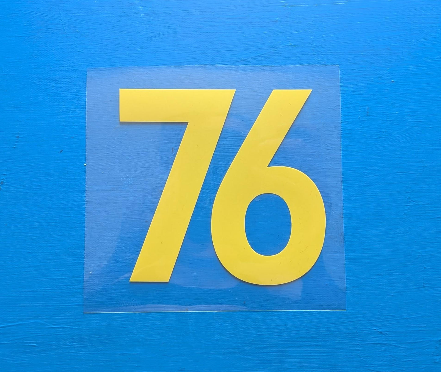 Fallout Vault Suit Number Iron on