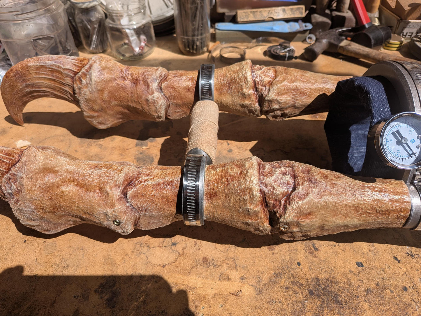 Deathclaw Gauntlet - 2 Claw - Life-Size Cosplay Prop